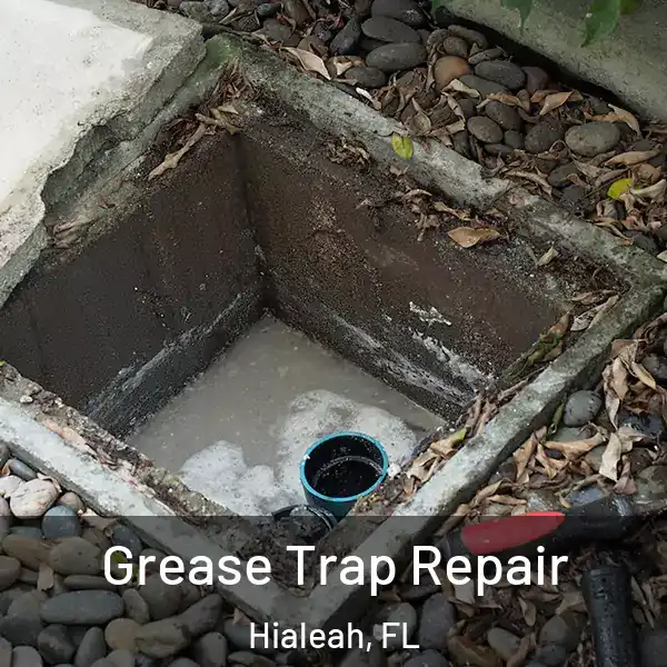  Grease Trap Repair Hialeah, FL